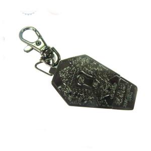 Laser Engraving Personalized Metal Keychains , Die Casting Custom Shaped Keychains