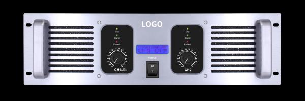 P1000 Professional Power Amplifier for Home Theatre 2X200W Class AB Iron Box