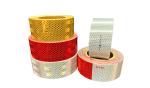 White Yellow Red ECE 104 R ECE-104 Hi Vis Adhesive Micro Prismatic Reflective