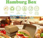 Custom Food Grade Paper Doughnet Box Wholesale,fast food take away paper box,