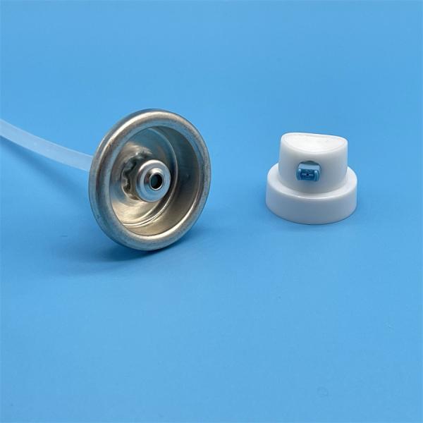 1 Inch Aerosol Female Valve With 360 Nozzle For Spray Paint Applications