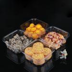 Transparent Square Plastic Pastry Contanier To Go For Bakery Cookies Cakes