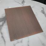 Rustproof Patina Brass Antique Stainless Steel Sheet Anticorrosive Mirror Finish