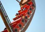 Outdoor Thrilling Swinging Pirate Ship Ride , FRP Material Pirate Ship