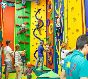 Wholesale Playground Children Adventure Play Center Indoor Ball Pool Trampoline Big Slide from china suppliers