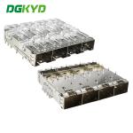 SFP+1X4 Cage With Optical Tube SFP Connector Fiber Cage DGKYD14SFP10711114W03505