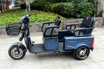 2 Passengers 60V 20Ah 3 Wheel Sit Down Scooter