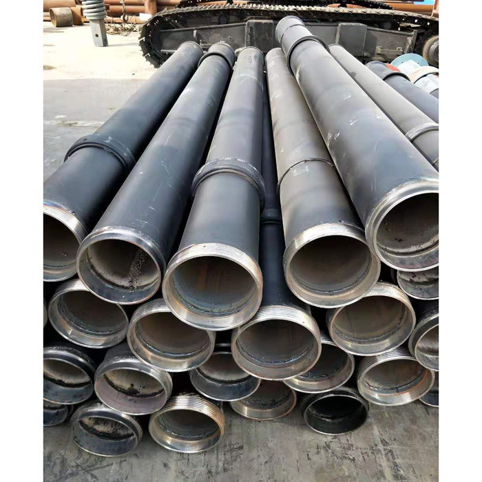 API 20# Tremie Pipe For Piling Industry Foundation Bore Hole Concrete Pipe BS