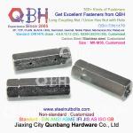 QBH DIN 1479 SS304 SS316 M6-M36 Stainless Steel Hole Long Hex Nut Hexagon