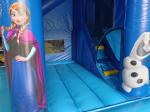 Hot Sale Commercial Inflatable Bounce House With Slides The Frozen Princess