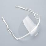 Transparent plastic catering kitchen beauty smiling mask
