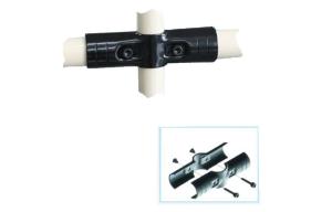 Wholesale SPCC Steel Metal Pipe Connectors Nickel / Chrome Plated Lean Pipe Fittings from china suppliers