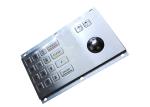 IP65 Vandal Proof Stainless Steel Keypad , Metal Numeric Keypad industrial For