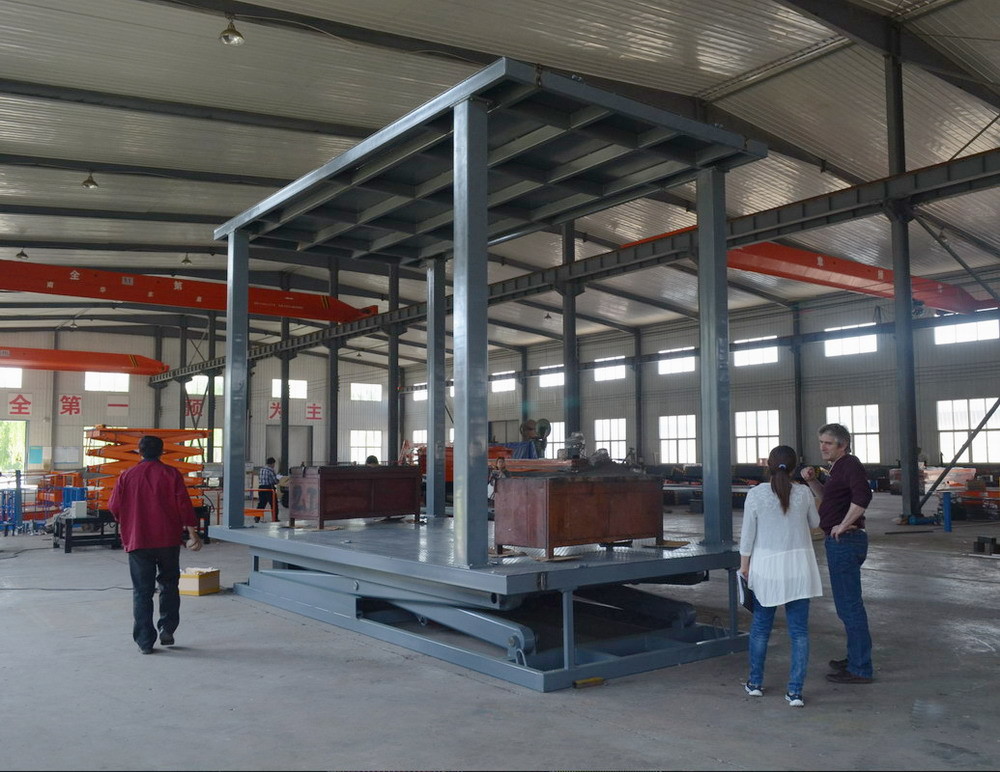 Double Deck Car Lift For Home Garage Parking With 1 Control Box And 2 Remotes