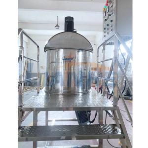Wholesale 500L Liquid Buttom Homogenizer Emulsifier Mixer Single Layer from china suppliers