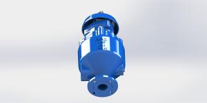 Wholesale Spill Free RAL5010 Flange Air Release Valve For Sewage Water System from china suppliers