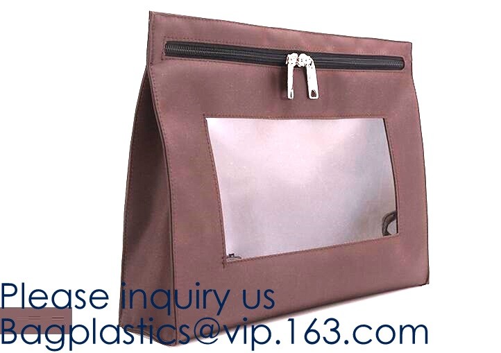 Zipper Vinyl PVC Leather Bank Deposit Bags Bank Deposit Bag With Key Ring,Locking Courier Bag 1000 Denier Nylon Combinat
