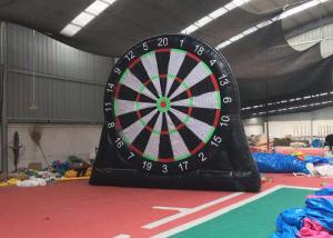 Wholesale Safety Inflatable Soccer Dart Board With Balls / Inflatable Football Target from china suppliers