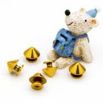 Handbag decoration hardware zinc alloy 16 mm die casting OEB metal leather