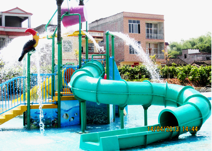 Fiberglass Aqua Park Kids Water House Outdoor Commercial Safe Build Project