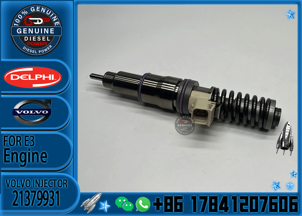 Fuel Injector 21379939 BEBE4D27002 3801144 03883426 85000416 EX631016 20484073 20497849 20510724 3801369 for VOL