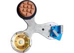 4 Plates 11HP Terrazzo Floor Grinder 380V Marble Floor Polishing Machine