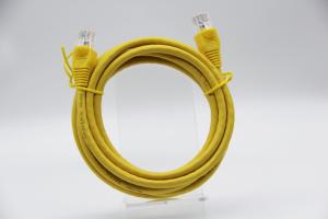 Wholesale Customized Gold Plated Cat5 Ethernet Patch Cable Bulk Packaging 30V Voltage Rating from china suppliers