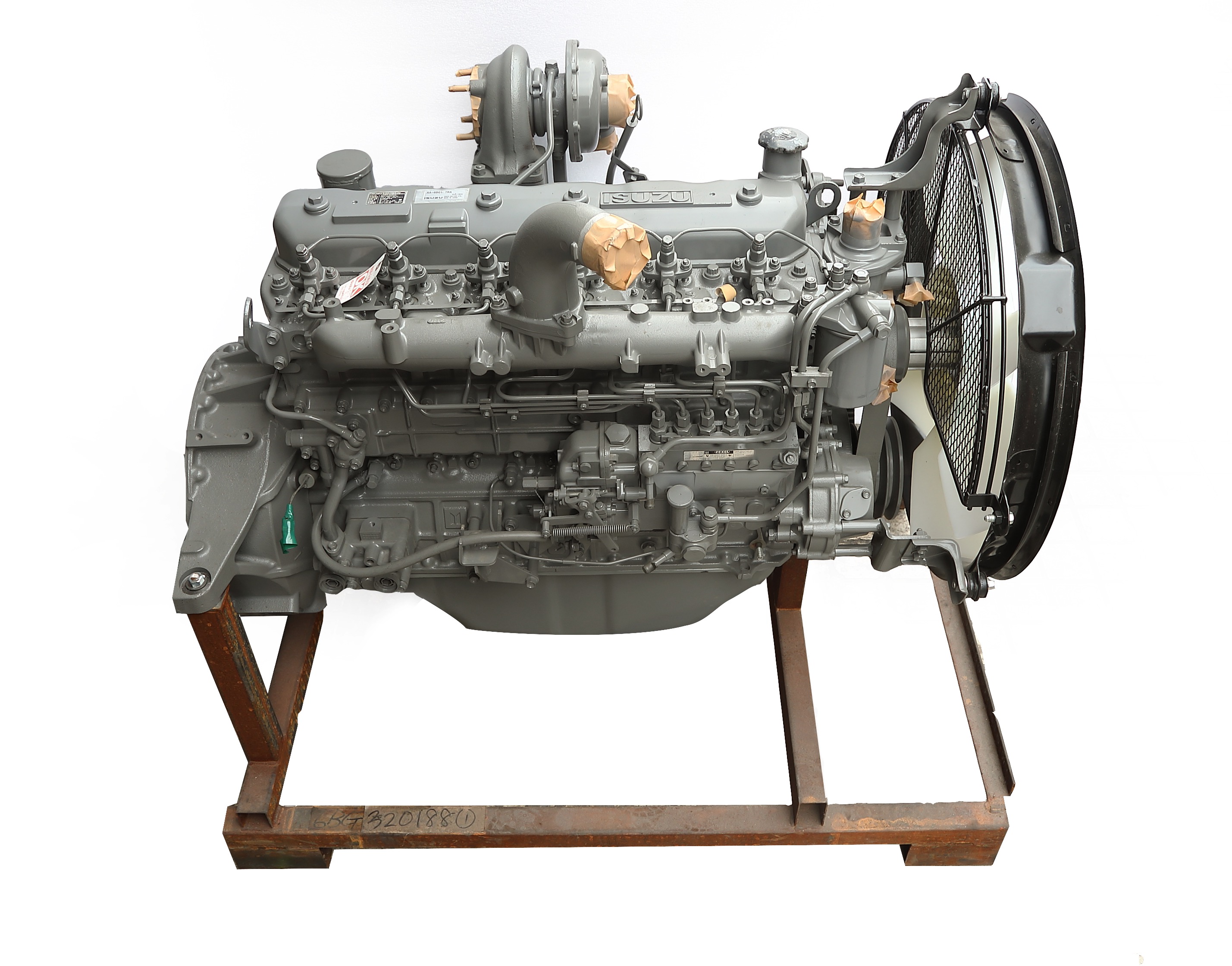 Diesel Motor B3.3 Second Hand Cummins Engines 70CC Electric Start