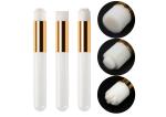 White Nose Blackhead Eyelash Makeup Cleaner Brush Wooden Handle