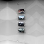 21.5inch NIts 1500Nits A3 LCD Advertising Screen for Office Decoration