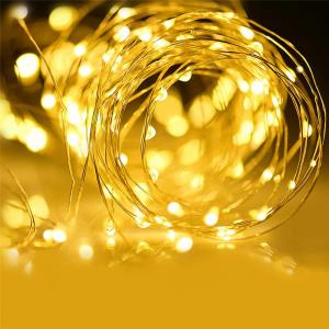 Wholesale Smart Wi-Fi String Lights Warm White Fairy Lights LED Starry Lights Christmas Tree Decor Lights from china suppliers