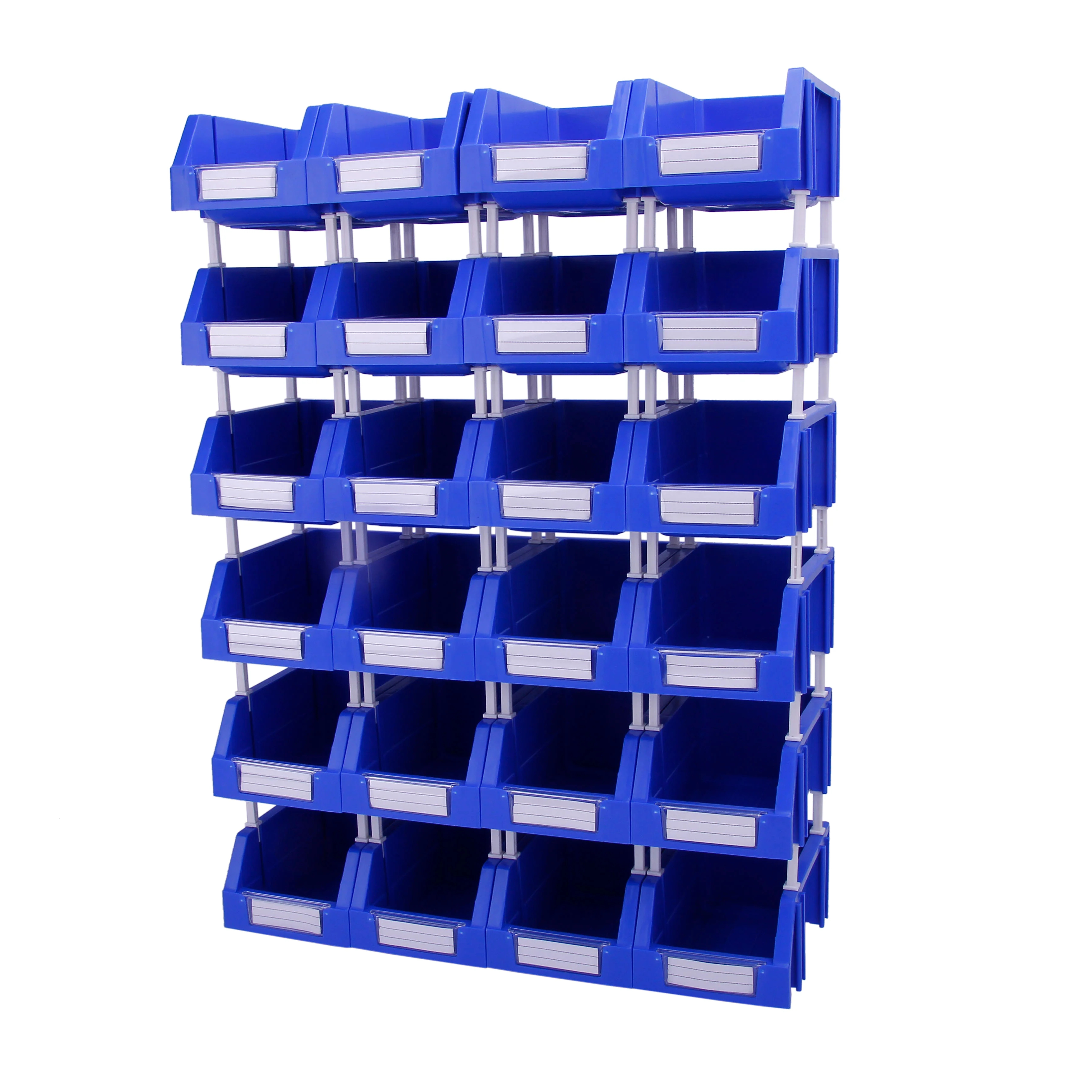 Office Organizer Plastic Bin with Divisible Hanging Rack and Eco-Friendly Solid Box