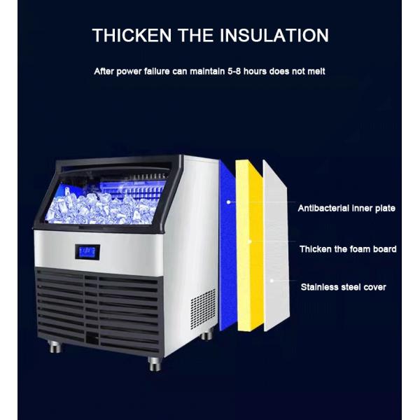 18kg Ice Storage Capacity 110v Commercial Countertop Ice Machine Maker with Private Mold and Automatic Ice Maker Machine