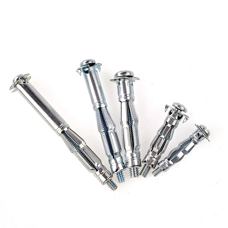 Carbon Steel Hollow Wall Anchor for Heavy Duty Plasterboard Screw Plug Accetable OEM
