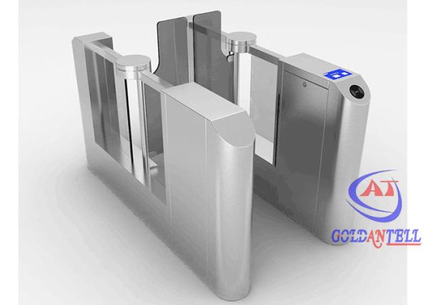 Fully Automatic RFID Speed Security Access Gates Stainless Steel High Baffle For