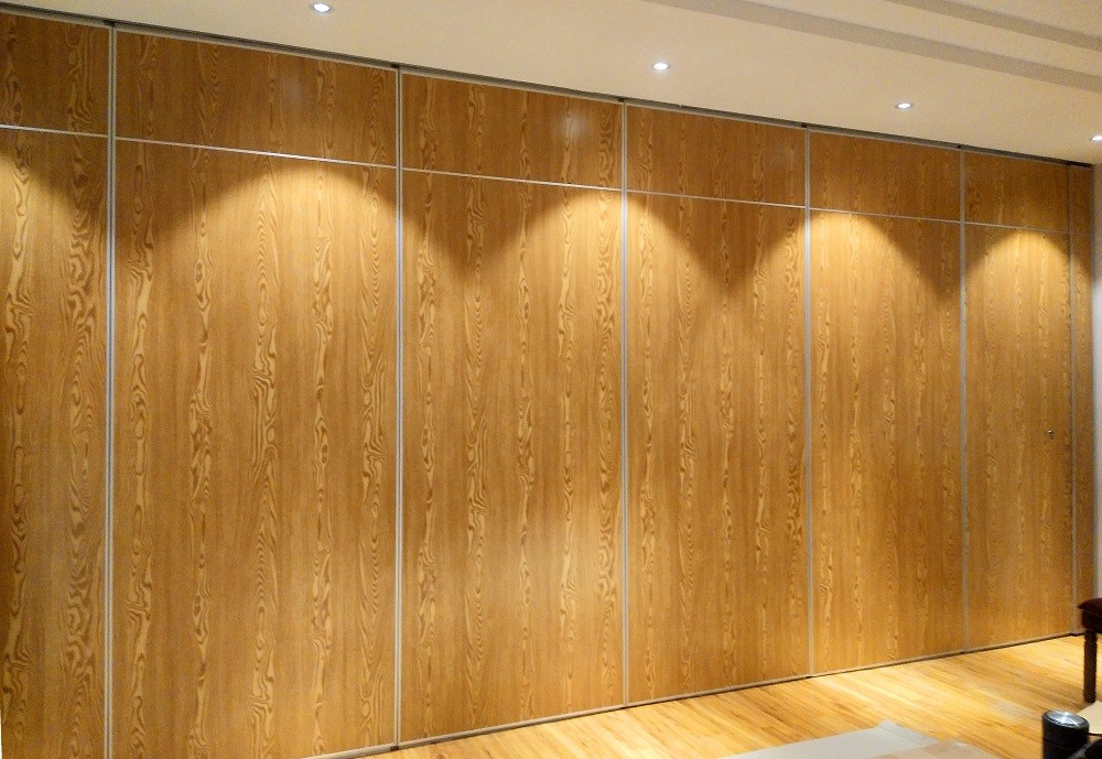 Wooden Sound Insulation Movable Foldable Partition Wall For University