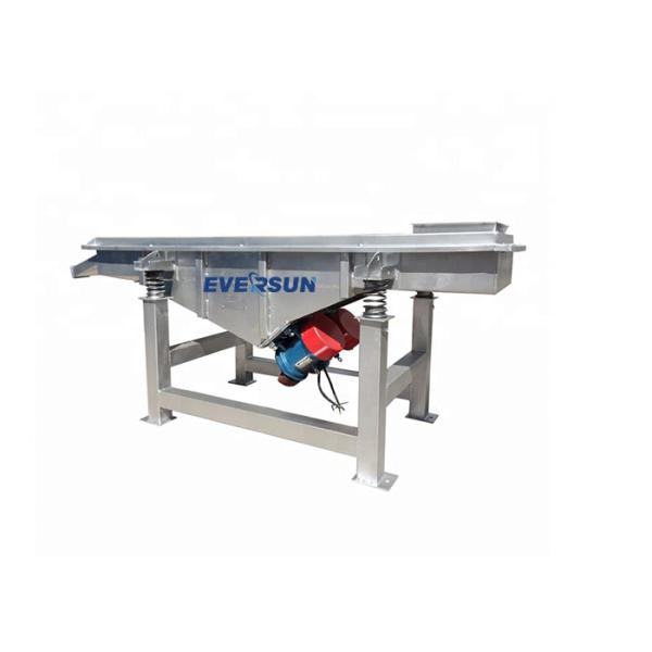 Double Motor Drive Linear Vibrating Screen For Syrup