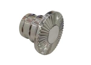 Wholesale OEM / ODM Customized Zamak Perfume Bottle Cover Silver Perfume Bottle Tops from china suppliers