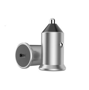 Wholesale Single Port Aluminium Alloy PD FCC ROHS 9V2A 18W USB C Car Charger from china suppliers
