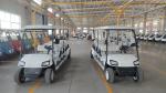8 Seater Golf Hunting Cart 30 KM/H Battery Operated Electric Golf Buggy Logo