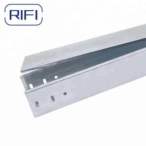 Wholesale Heavy Duty Electrical Cable Tray Solid Through Metal Cable Wiring System from china suppliers