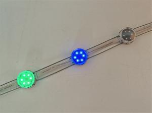 Wholesale Christmas LED Pixel Point Lighting Lights 2835 30mm 12V Outdoor Aluminum Profile Permanent Programmable Lighting Track from china suppliers