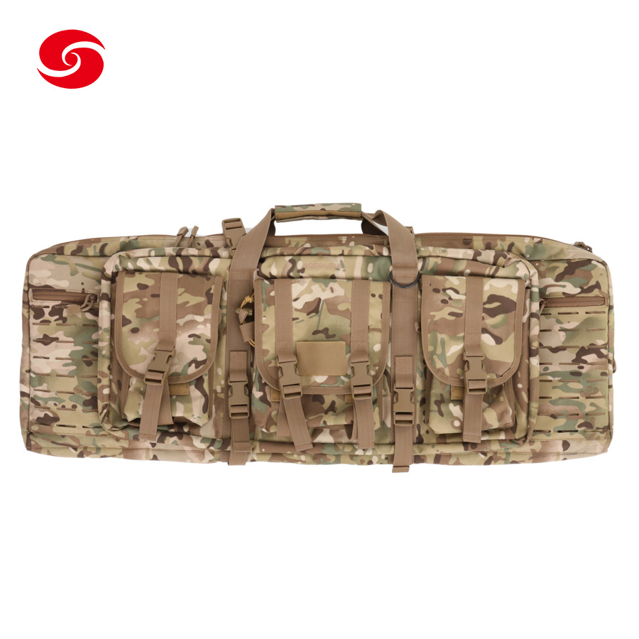 Laser Cut Molle System Army Military Air Soft Hunting Shooting Gun Bag Rifle Bag