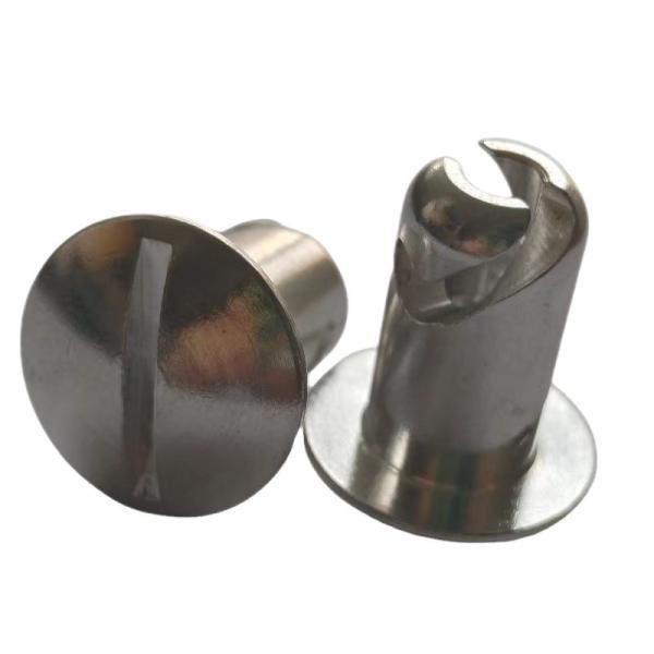 Universal Silver Aluminum 5/16".500" 1/4 Quick Turn Dzus Small Head Sprint Car