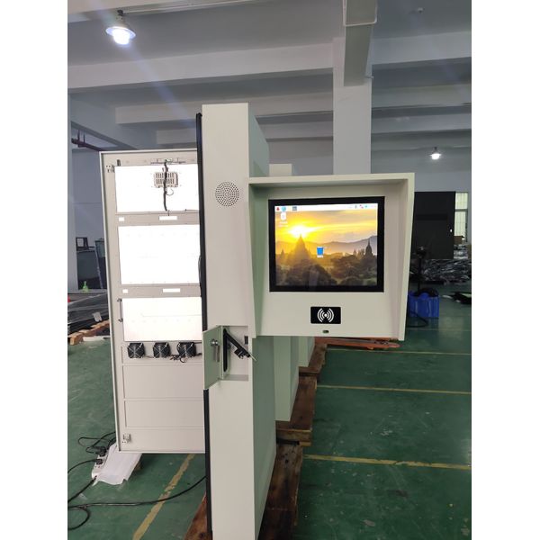 43-inch outdoor high-brightness bank shop window poster screen intelligent vertical advertising machine