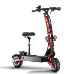 Black Orange Color Scooter 60V 28/33/38AH 5600W Max Speed 85KM/H Motor Electric