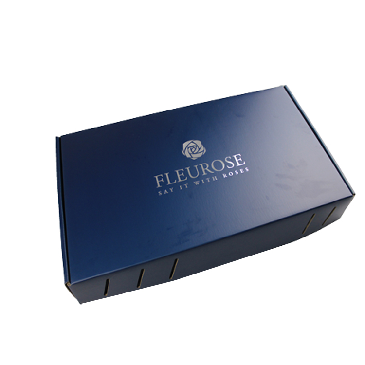 Rose Flower Rigid Gift Box 3-7layers For Bouquet Gloss PP Lamination