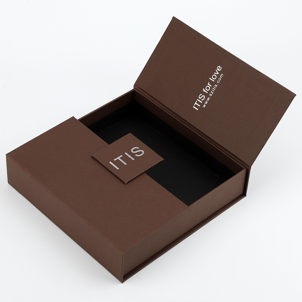 Magnet Flip Top Liquid Lipstick Paper Box , Packaging Hard Cardboard Gift Boxes cosmetic gift box