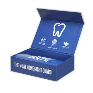 Wholesale Orthodontic Dental Aligner Box Magnetic Cardboard Box With Large UV Logo from china suppliers