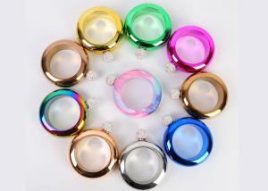 Wholesale Ladies Outdoor Customized Alcohol Flask Bracelet Paste Drill Round Style from china suppliers